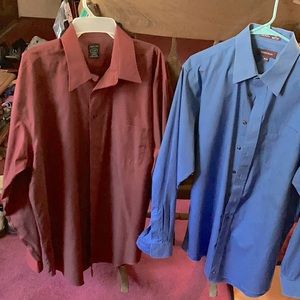 Fashionable men's dress shirts for men w long arms